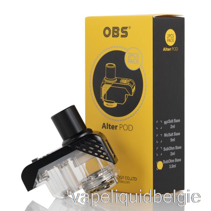 Vape België Obs Alter Vervangende Pods 3,5 Ml Hervulbare Pod